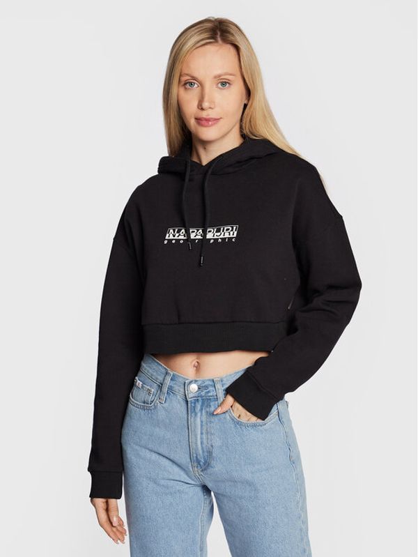 Napapijri Napapijri Суитшърт B-Box NP0A4G8X Черен Relaxed Fit