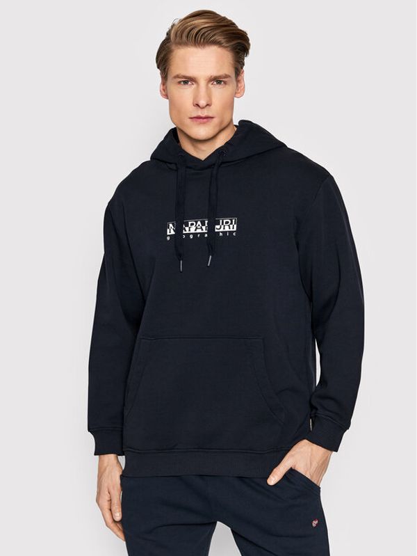 Napapijri Napapijri Суитшърт B-Box NP0A4GBE Тъмносин Regular Fit