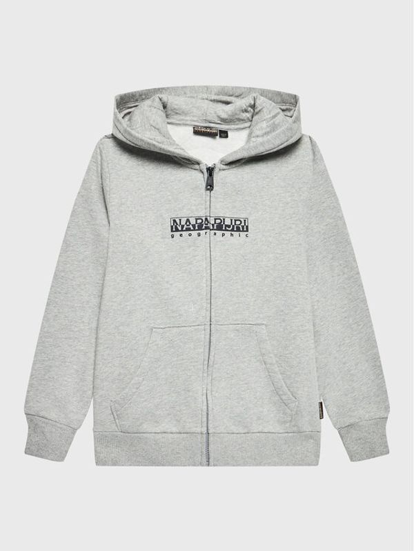 Napapijri Napapijri Суитшърт B-Box NP0A4GMX M Сив Regular Fit