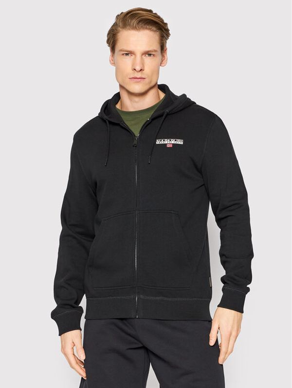 Napapijri Napapijri Суитшърт B-Ice NP0A4GWP Черен Regular Fit