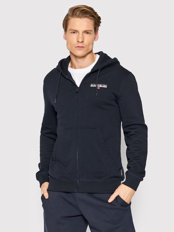 Napapijri Napapijri Суитшърт B-Ice NP0A4GWP Тъмносин Regular Fit