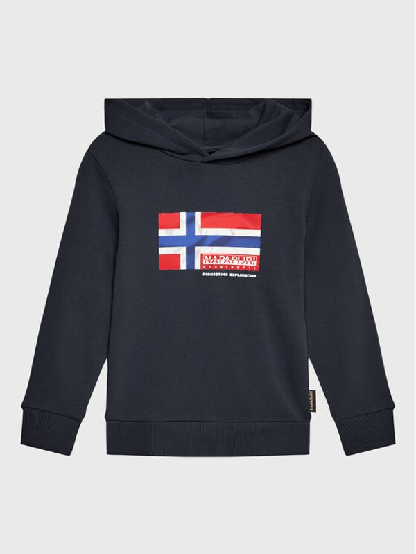 Napapijri Napapijri Суитшърт B-Zamora NP0A4GXF D Тъмносин Regular Fit