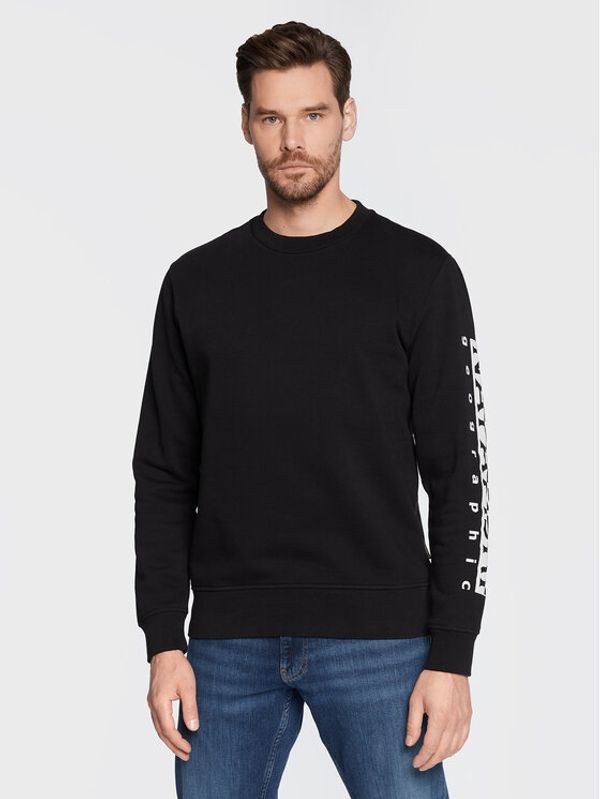 Napapijri Napapijri Суитшърт Badas NP0A4H99 Черен Regular Fit