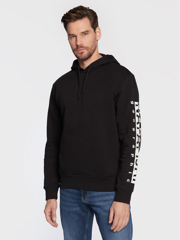 Napapijri Napapijri Суитшърт Badas NP0A4H9A Черен Regular Fit