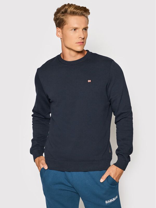 Napapijri Napapijri Суитшърт Balis Crew NP0A4FQW Тъмносин Regular Fit