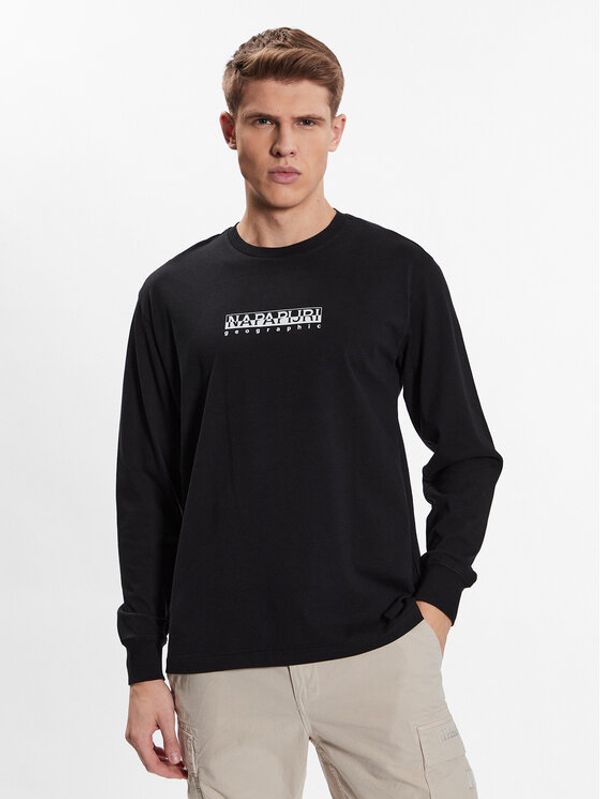 Napapijri Napapijri Суитшърт Box NP0A4GK7 Черен Regular Fit
