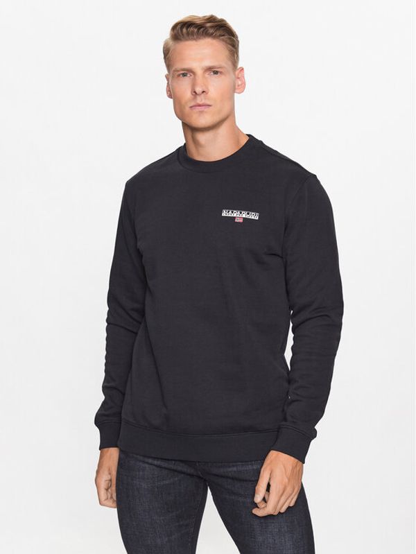 Napapijri Napapijri Суитшърт NP0A4HI8 Черен Regular Fit
