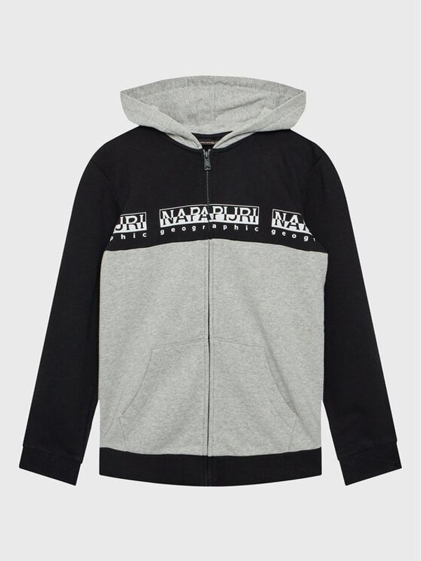 Napapijri Napapijri Суитшърт Stavki NP0A4GMQ M Сив Regular Fit