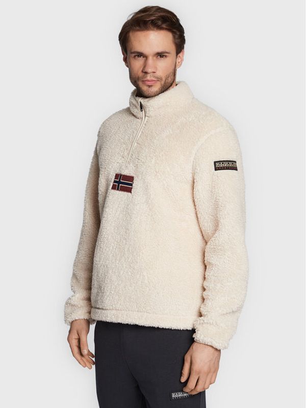 Napapijri Napapijri Суитшърт T-Ayas NP0A4GRG Бежов Regular Fit