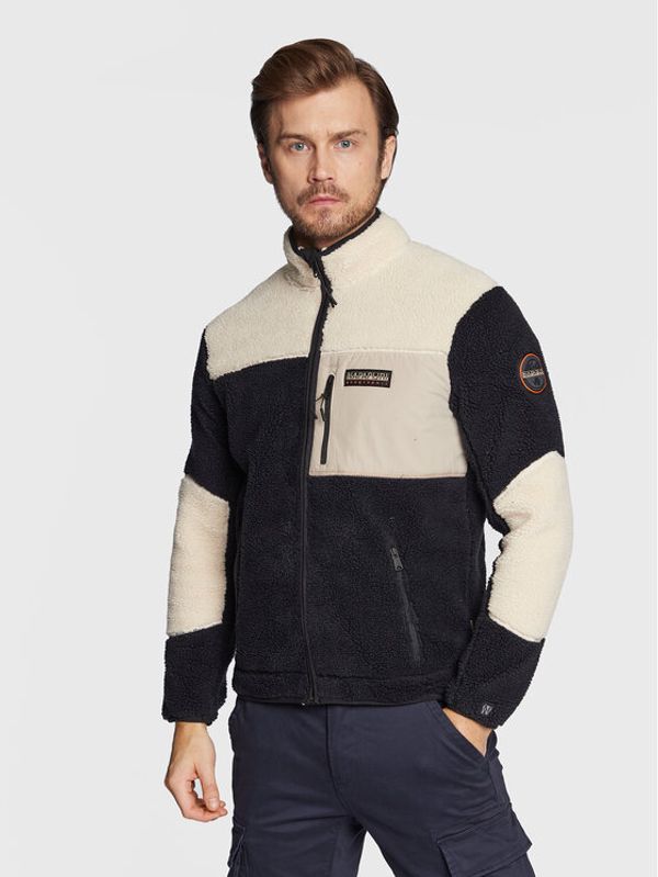 Napapijri Napapijri Суитшърт Yupik Fz 3 NP0A4GNT Черен Regular Fit