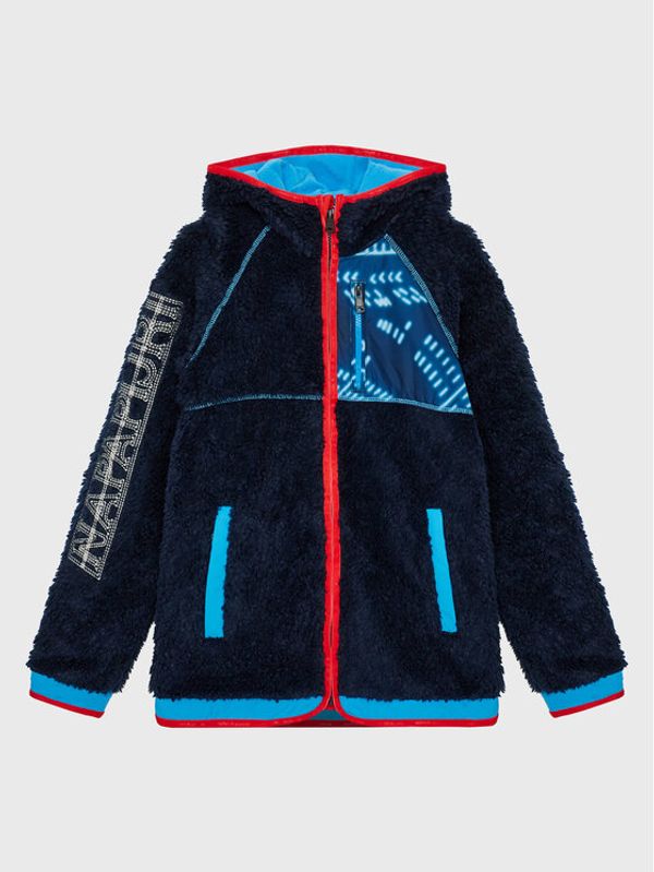 Napapijri Napapijri Суитшърт Yupik NP0A4GMK S Тъмносин Regular Fit