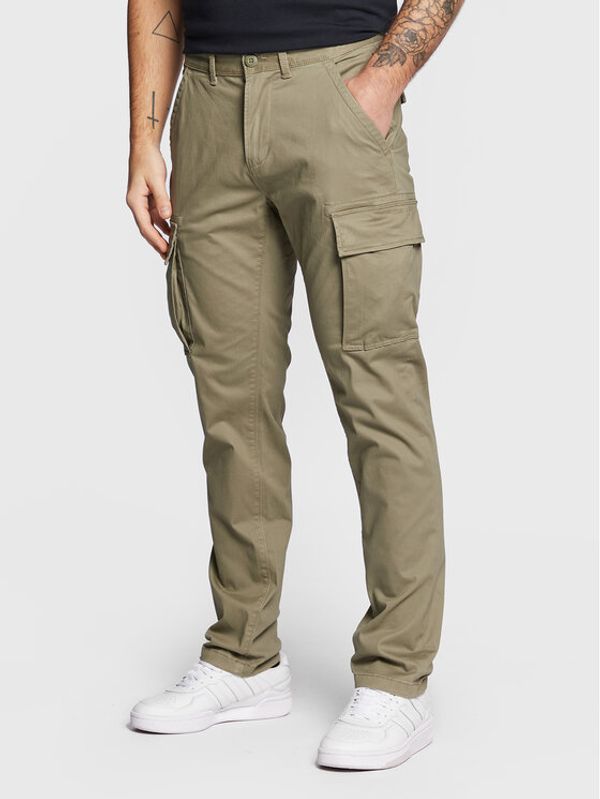 Napapijri Napapijri Текстилни панталони Moto Wint 3 NP0A4GK3 Зелен Regular Fit