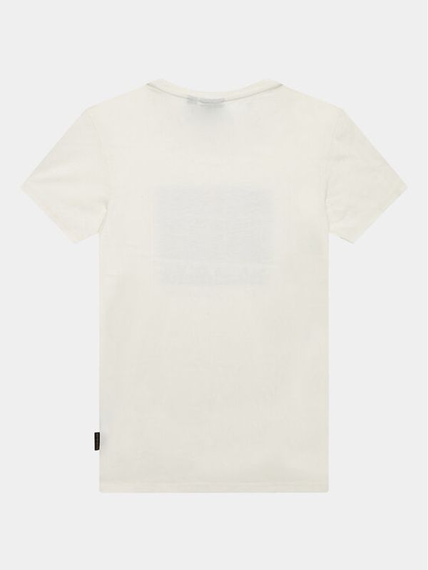 Napapijri Napapijri Тишърт NP0A4HGP D Екрю Regular Fit