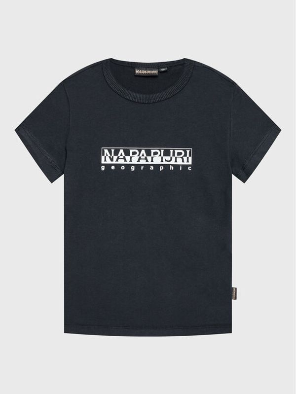 Napapijri Napapijri Тишърт S-Box NP0A4GNJ S Черен Regular Fit