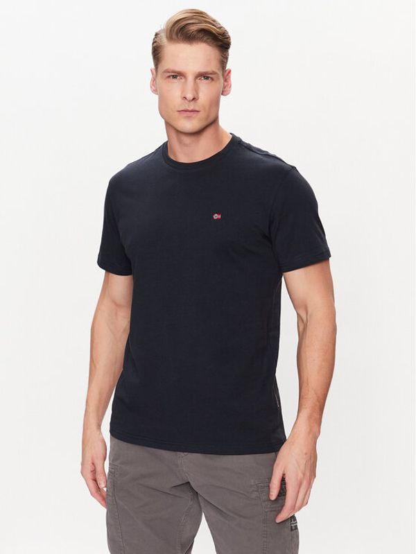 Napapijri Napapijri Тишърт Salis NP0A4H8D Тъмносин Regular Fit