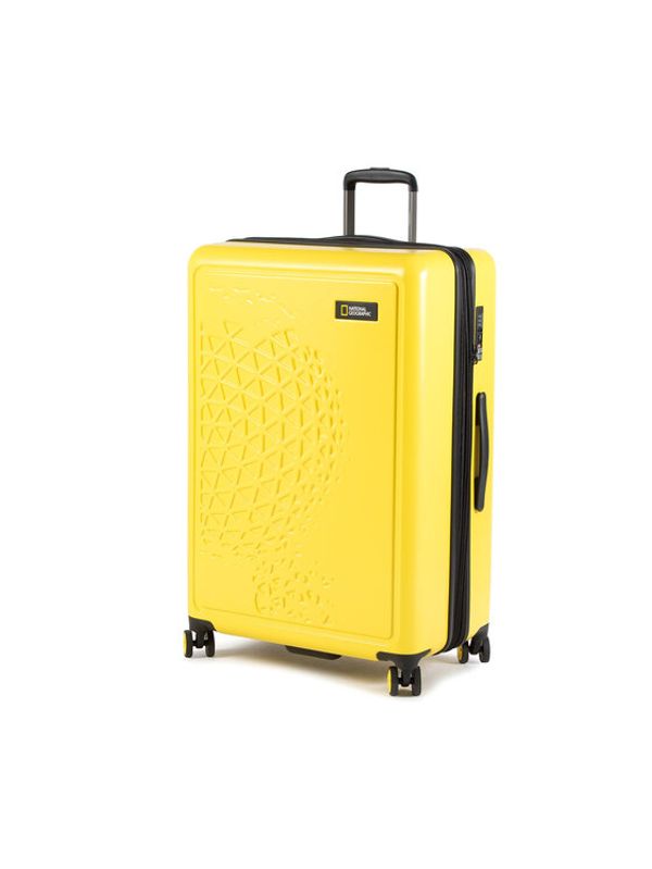 National Geographic National Geographic Голям твърд куфар Globe N162HA.71.68 Жълт