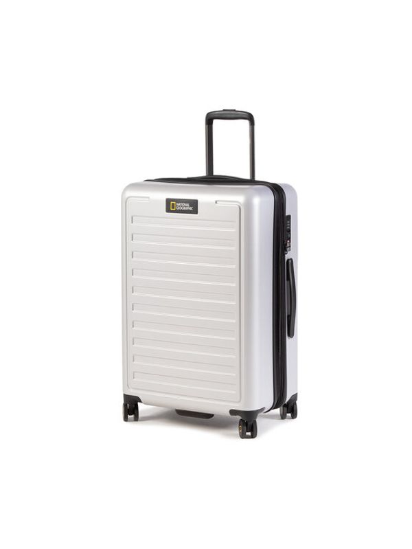 National Geographic National Geographic Малък твърд куфар Luggage N164HA.60.23 Сребрист