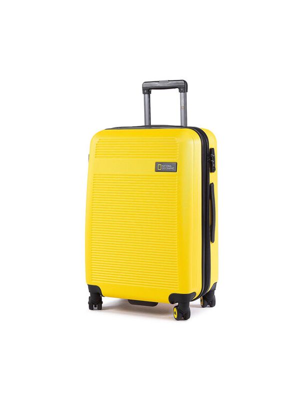 National Geographic National Geographic Среден твърд куфар Aerodrome N137HA.60.68 Жълт