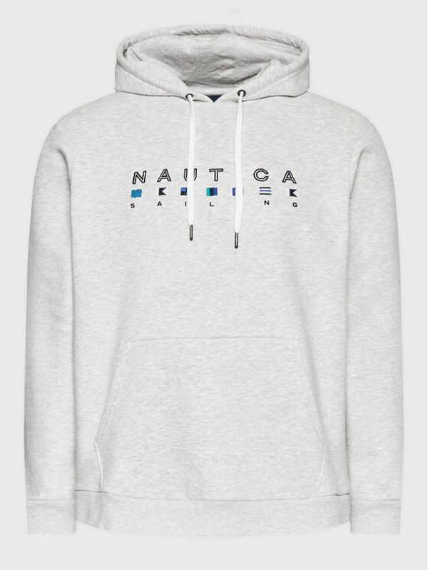 Nautica Nautica Суитшърт Milo N1G00402 Сив Regular Fit