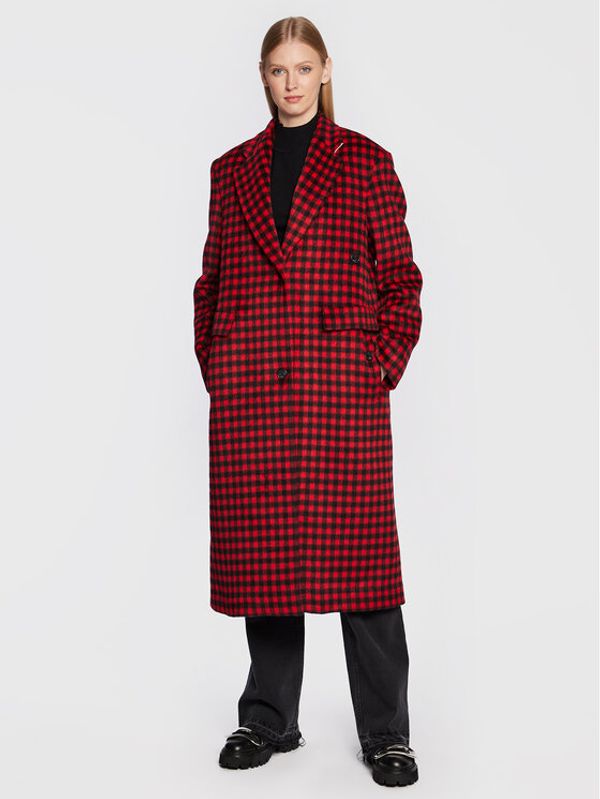 N°21 N°21 Преходно палто 22I N2M0 N021 3001 Червен Regular Fit