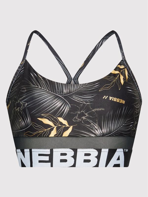 NEBBIA NEBBIA Спортен сутиен Earth Powered 565 Черен