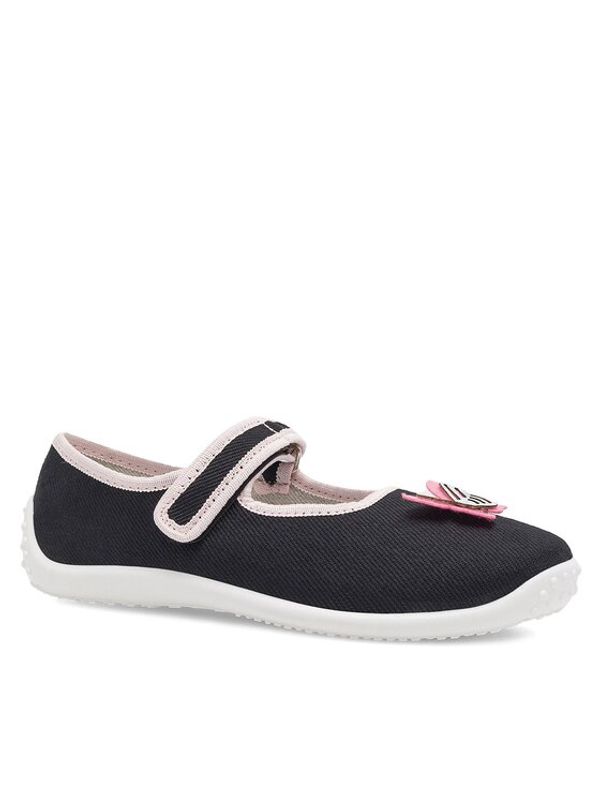 Nelli Blu Nelli Blu Балеринки BALERINKI MOTYL IV Черен