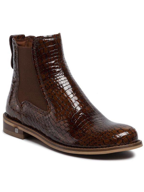 Nessi Nessi Боти тип челси 18459 Кафяв