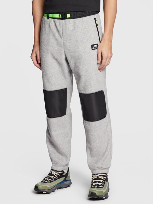 New Balance New Balance Долнище анцуг All Terrain Spinnex MP23509 Сив Relaxed Fit