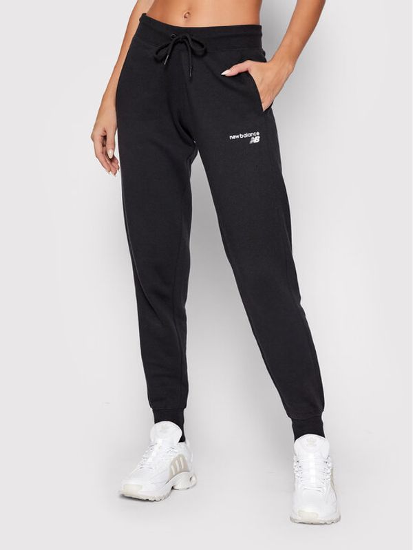 New Balance New Balance Долнище анцуг Classic Core Fleece Черен Athletic Fit