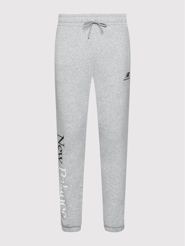 New Balance New Balance Долнище анцуг MP21503 Сив Athletic Fit