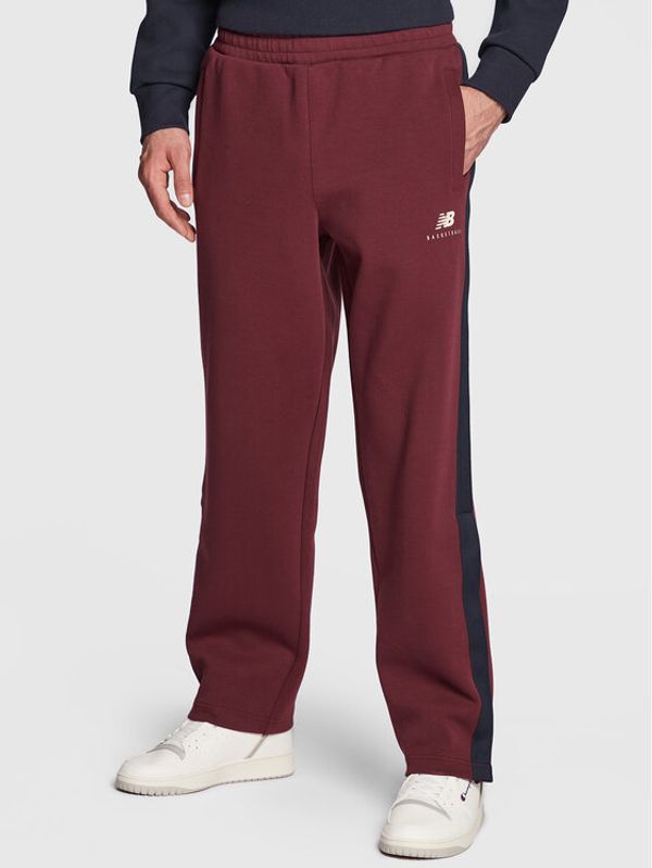 New Balance New Balance Долнище анцуг MP23588 Бордо Relaxed Fit