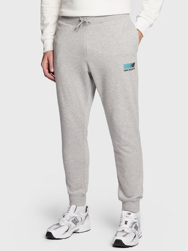 New Balance New Balance Долнище анцуг MP23901 Сив Athletic Fit