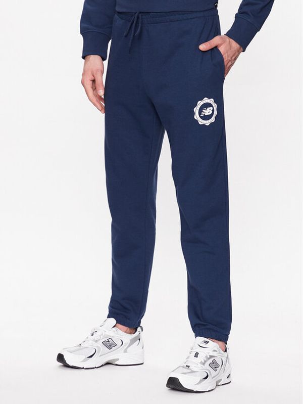 New Balance New Balance Долнище анцуг MP31902 Тъмносин Regular Fit