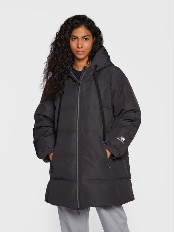 New Balance New Balance Пухено яке Athletics WJ23502 Черен Relaxed Fit