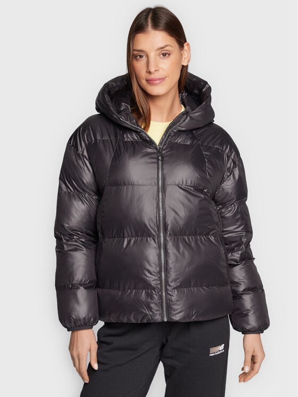 New Balance New Balance Пухено яке Athletics WJ23503 Черен Relaxed Fit