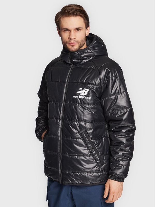 New Balance New Balance Пухено яке MJ13513 Черен Regular Fit