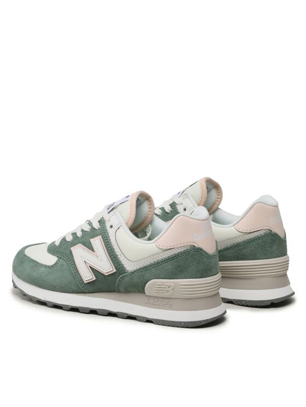 New Balance New Balance Сникърси WL574AJ2 Зелен