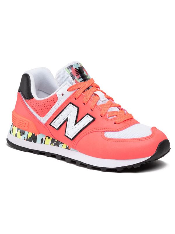 New Balance New Balance Сникърси WL574CU2 Оранжев