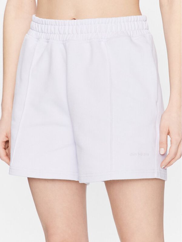 New Balance New Balance Спортни шорти WS23552 Виолетов Relaxed Fit