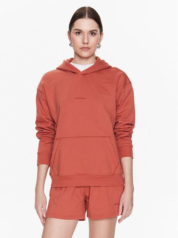 New Balance New Balance Суитшърт Athletics Nature WT23554 Кафяв Oversize