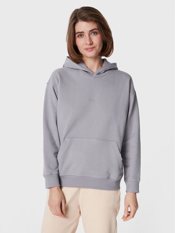 New Balance New Balance Суитшърт Athletics Nature WT23554 Сив Oversize