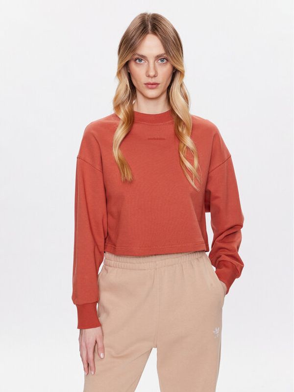 New Balance New Balance Суитшърт Athletics Nature WT23555 Кафяв Relaxed Fit