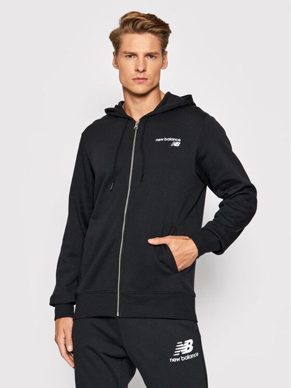 New Balance New Balance Суитшърт MJ03907 Черен Athletic Fit