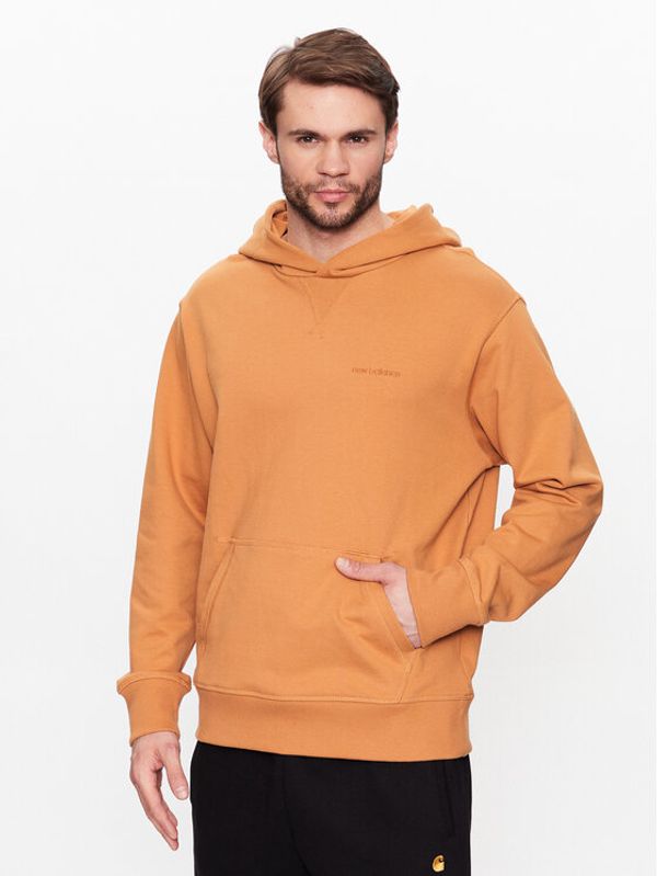 New Balance New Balance Суитшърт MT23565 Оранжев Relaxed Fit