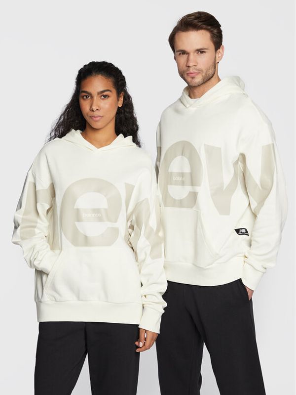 New Balance New Balance Суитшърт Unisex Out of Bounds UT23504 Екрю Oversize