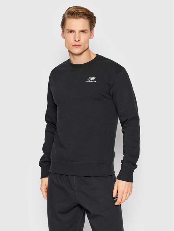 New Balance New Balance Суитшърт Unisex UT21501 Черен Relaxed Fit