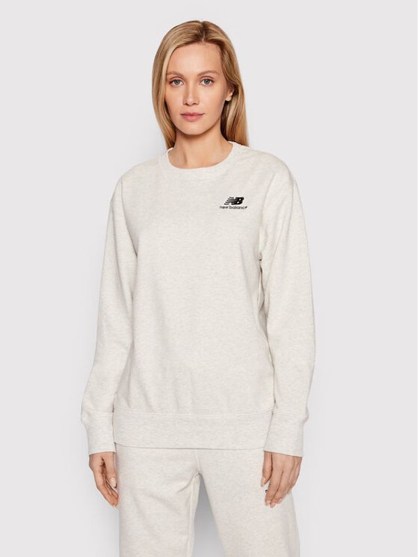 New Balance New Balance Суитшърт Unisex UT21501 Сив Relaxed Fit