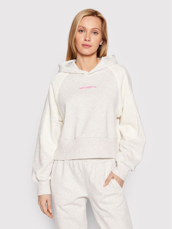 New Balance New Balance Суитшърт WT21524 Сив Relaxed Fit