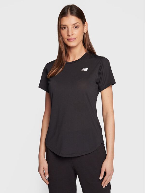 New Balance New Balance Тениска от техническо трико Accelerate WT23222 Черен Athletic Fit