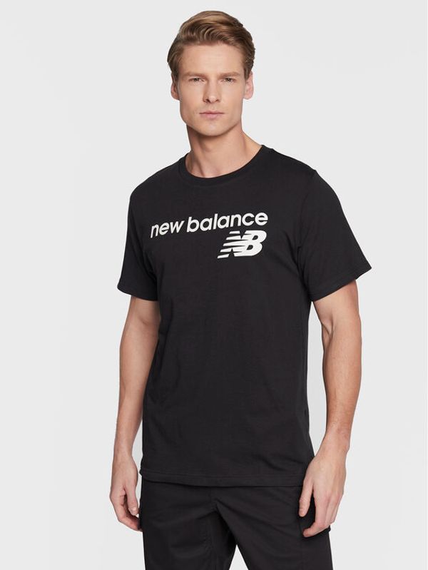 New Balance New Balance Тишърт Classic Core Logo MT03905 Черен Athletic Fit